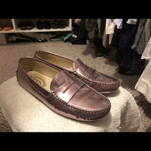 Tods grommi driving loafers